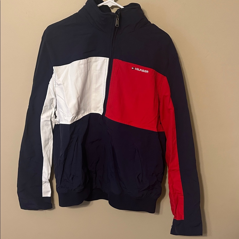Tommy Hilfiger Tricolor Zip-Up Jacket